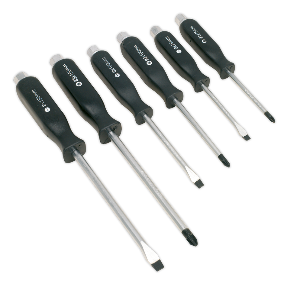 S0535 Siegen Hammer-Thru Screwdriver Set 6pc