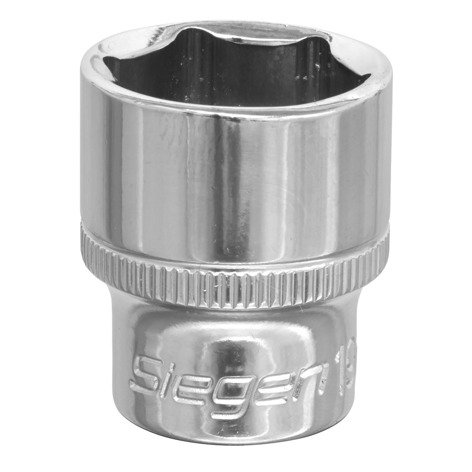 S0586 Siegen Socket 19mm 3/8"Sq Drive