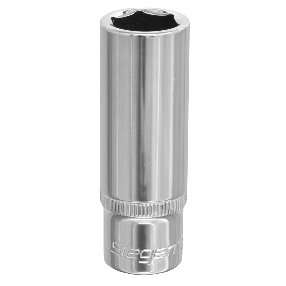 S0593 Siegen Deep Socket 3/8"Sq Drive 15mm