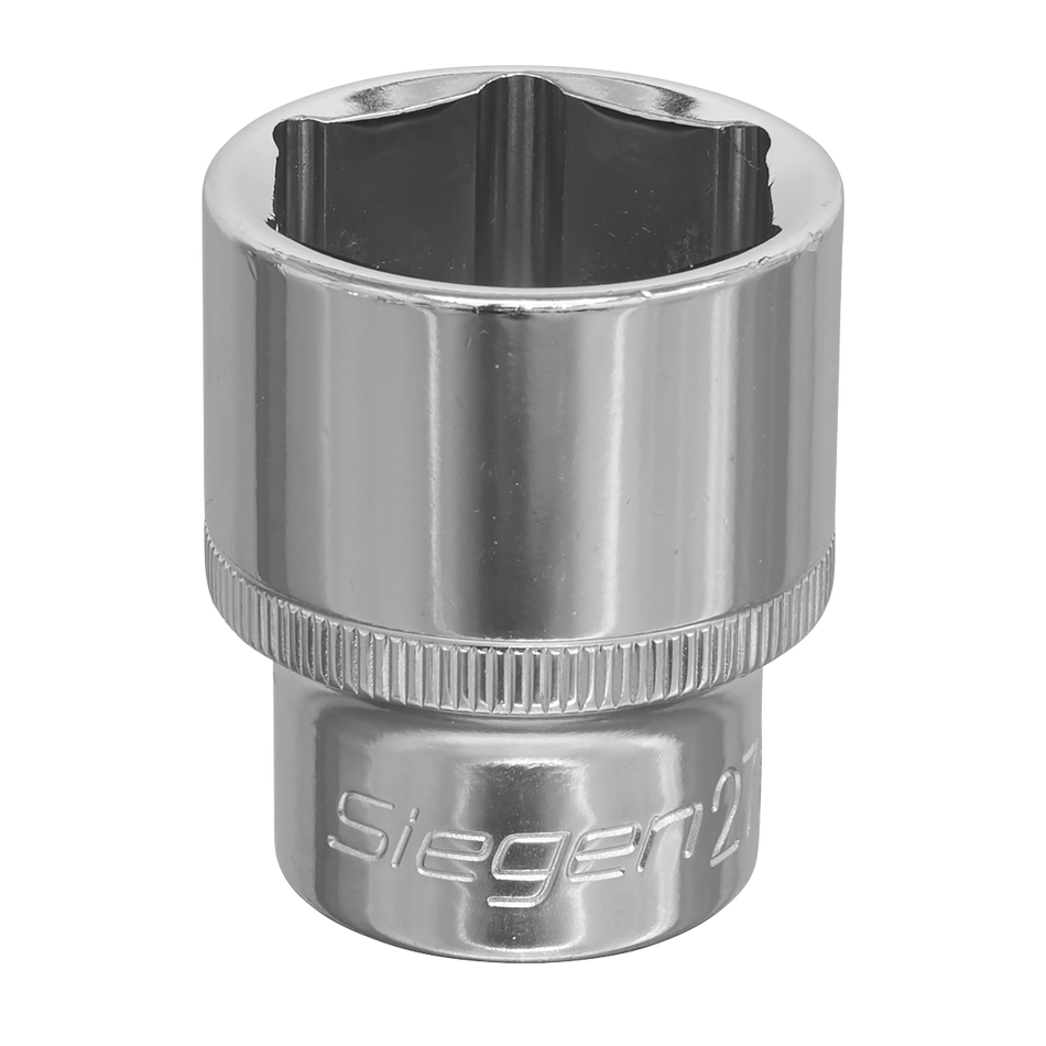 S0663 Siegen Socket 1/2"Sq Drive 27mm