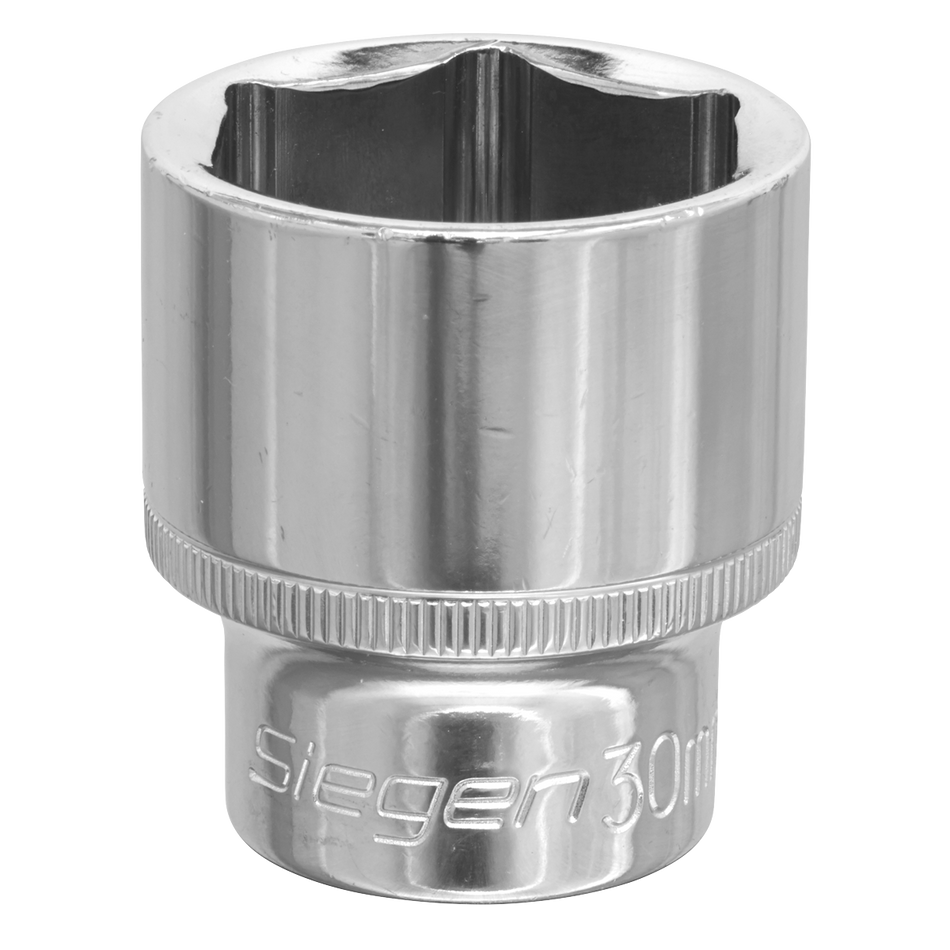 S0664 Siegen Socket 1/2"Sq Drive 30mm