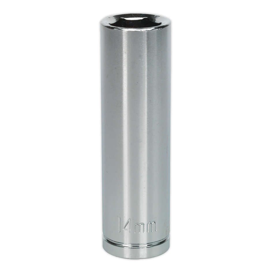 S0670 Siegen Deep Socket 1/2"Sq Drive 14mm