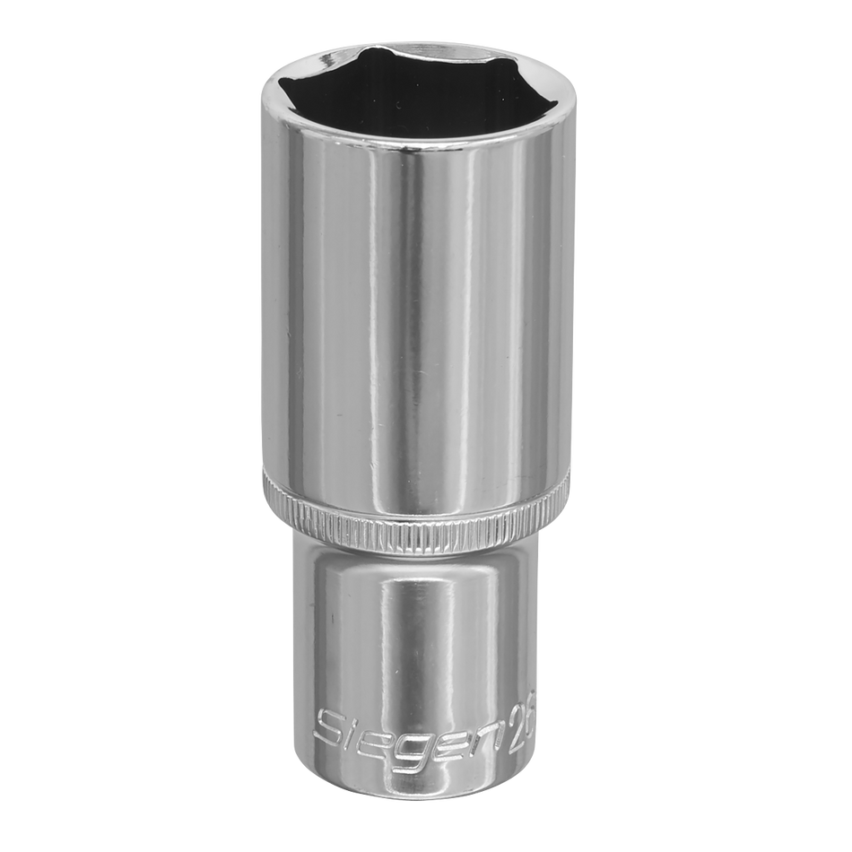 S0680 Siegen Deep Socket 1/2"Sq Drive 26mm