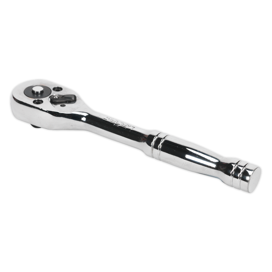 S0704 Siegen Pear-Head Ratchet Wrench with Flip Reverse 1/4"Sq Drive