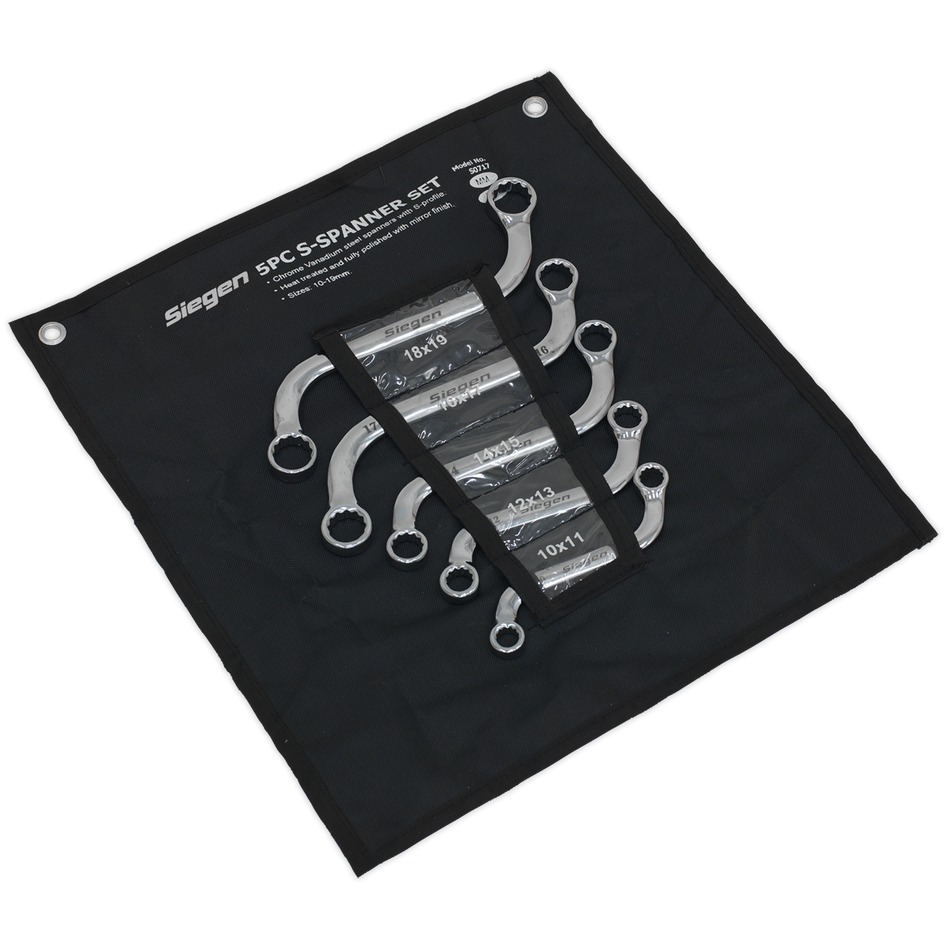 S0717 Siegen S-Spanner Set 5pc
