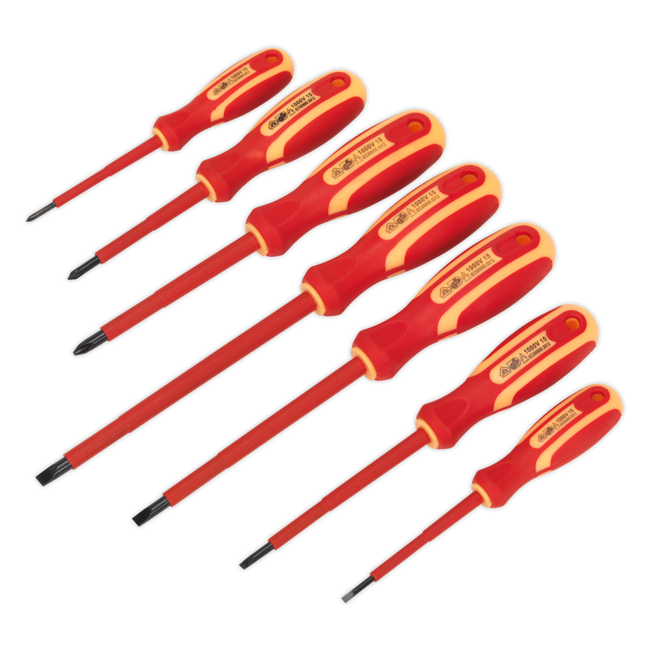 S0756 Siegen Screwdriver Set 7pc - VDE Approved