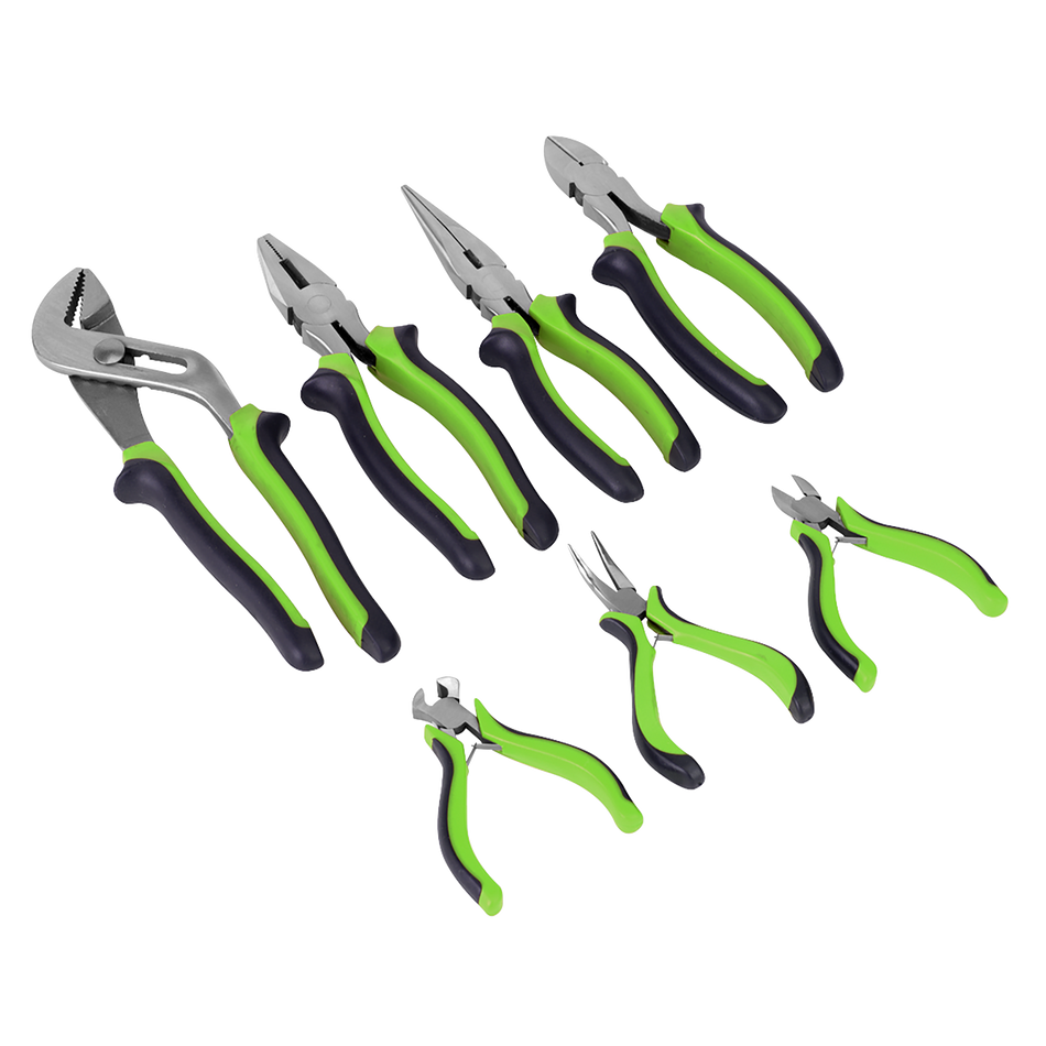 S0757 Siegen Comfort Grip Pliers Set 7pc