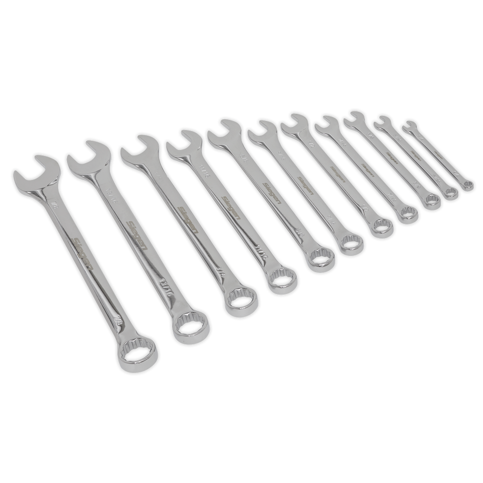 S0857 Siegen Imperial Combination Spanner Set 11pc