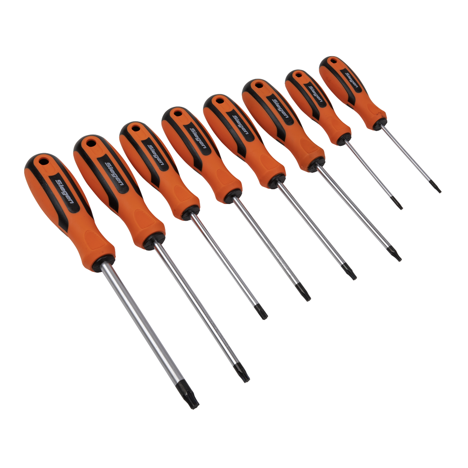 S0897 Siegen TRX-Star* Screwdriver Set 8pc