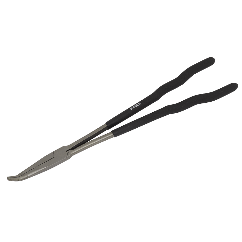 Siegen Extra-Long 45deg Needle Nose Pliers 400mm