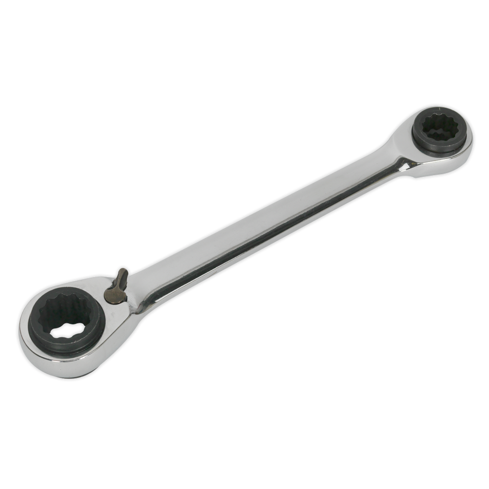 S0983 Siegen 4-in-1 Reversible Ratchet Ring Spanner