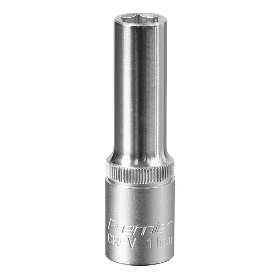 S1211D Premier Deep Socket 1/2"Sq Drive 11mm