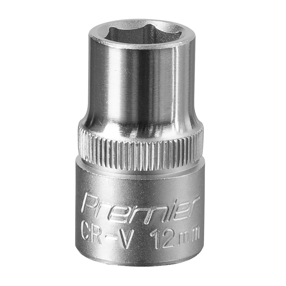 S1212 Premier Socket 1/2"Sq Drive 12mm