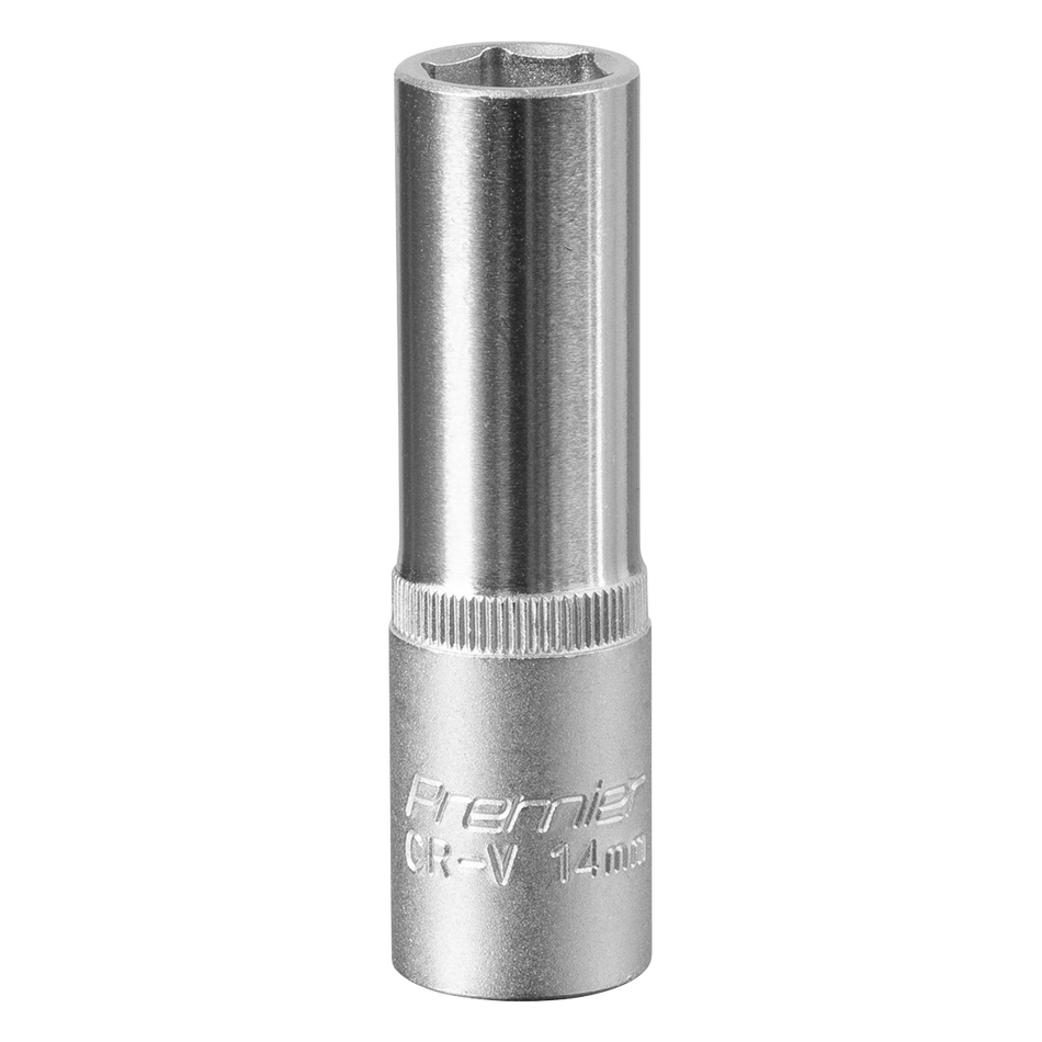 S1214D Premier Deep Socket 1/2"Sq Drive 14mm