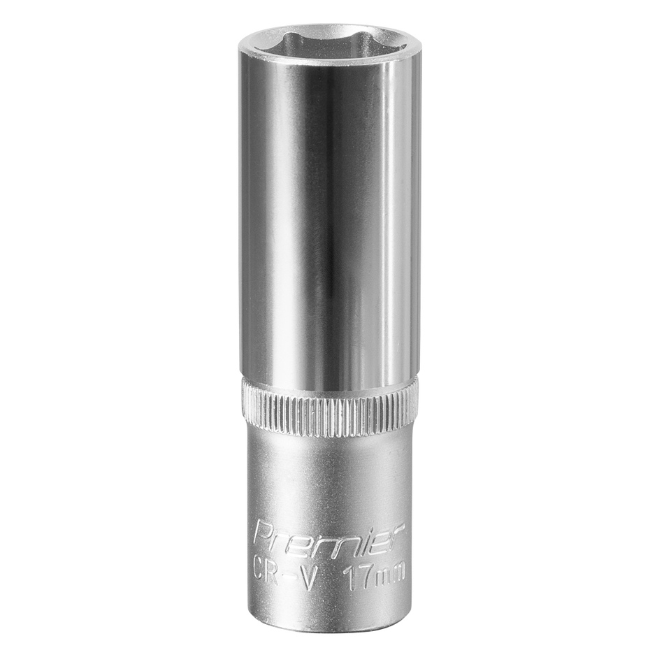 S1217D Premier Deep Socket 1/2"Sq Drive 17mm
