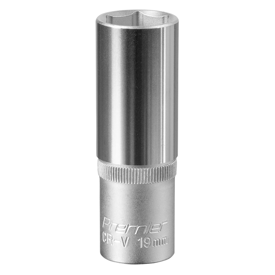S1219D Premier Deep Socket 1/2"Sq Drive 19mm