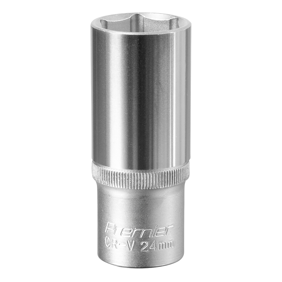 S1224D Premier Deep Socket 1/2"Sq Drive 24mm