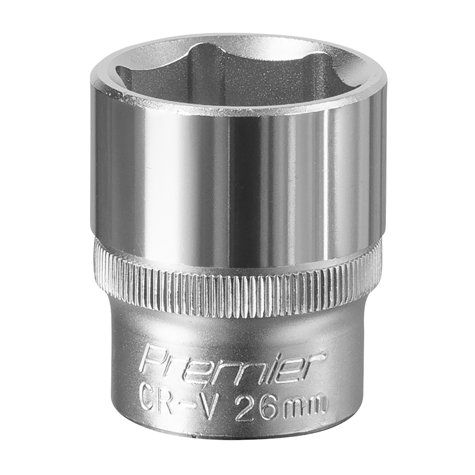 S1226 Premier Socket 1/2"Sq Drive 26mm