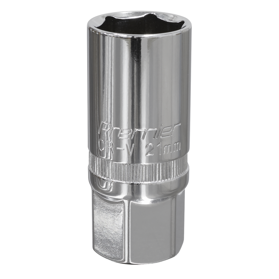 S12SP14 Premier Spark Plug Socket 1/2"Sq Drive 21mm