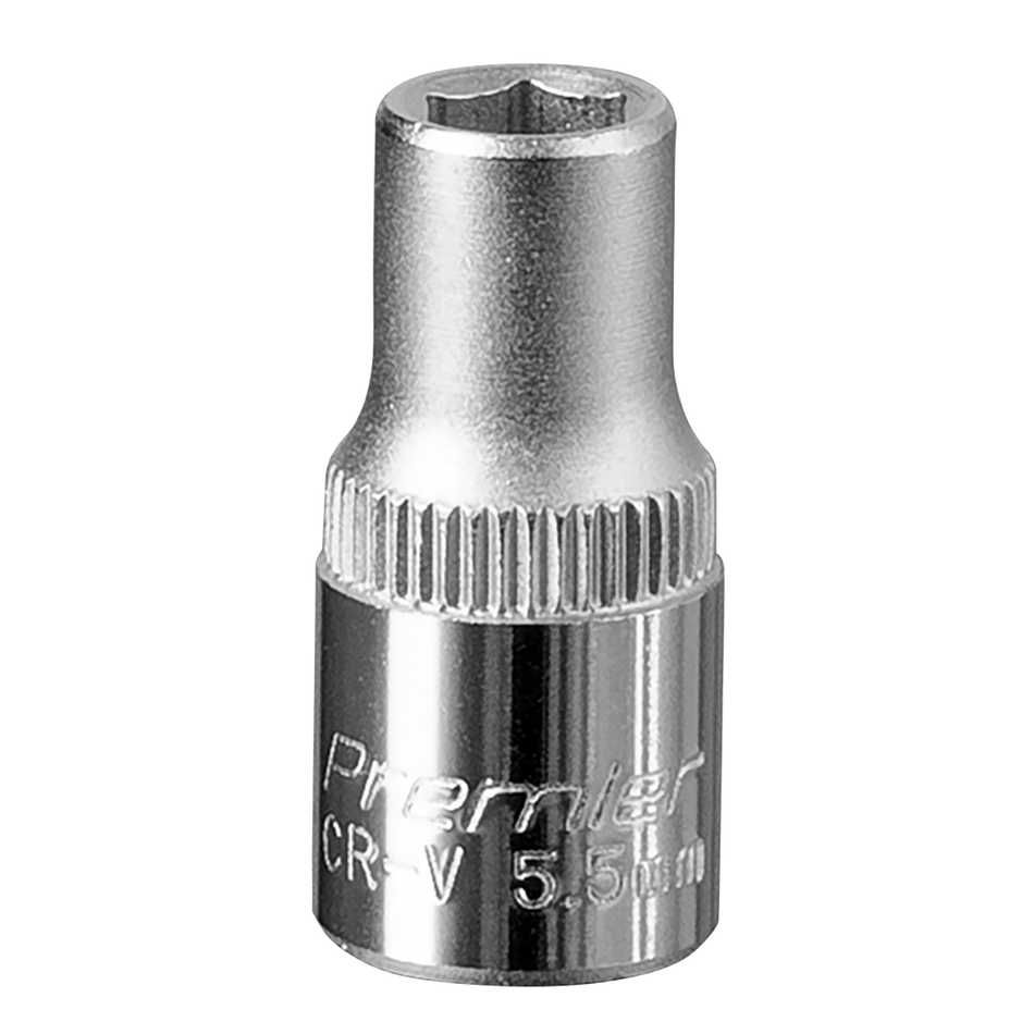 S14055 Premier Socket 1/4"Sq Drive 5.5mm