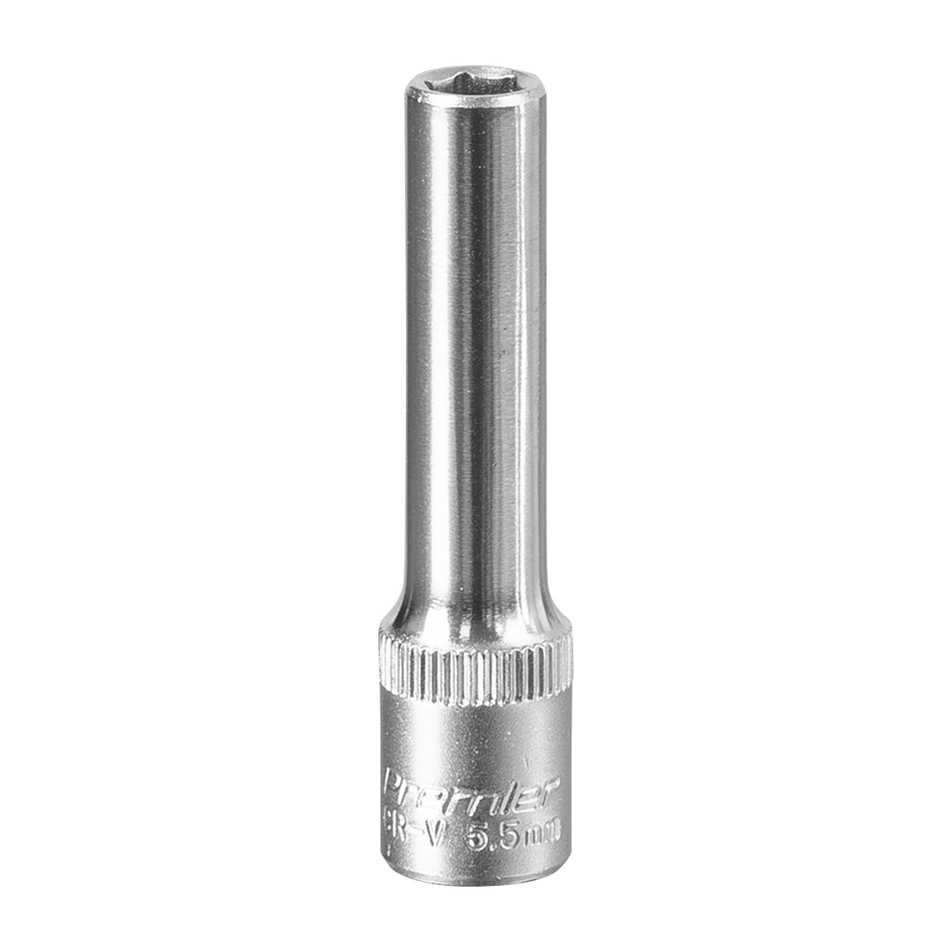 S14055D Premier Deep Socket 1/4"Sq Drive 5.5mm