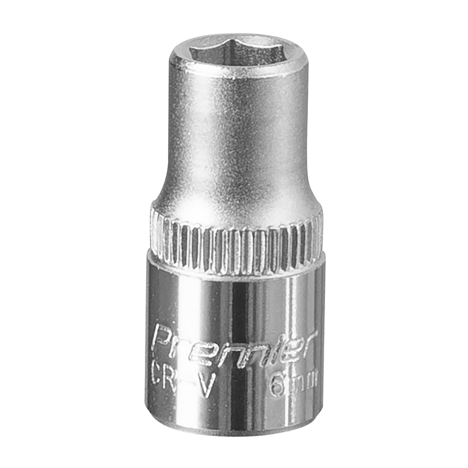 S1406 Premier Socket 1/4"Sq Drive 6mm