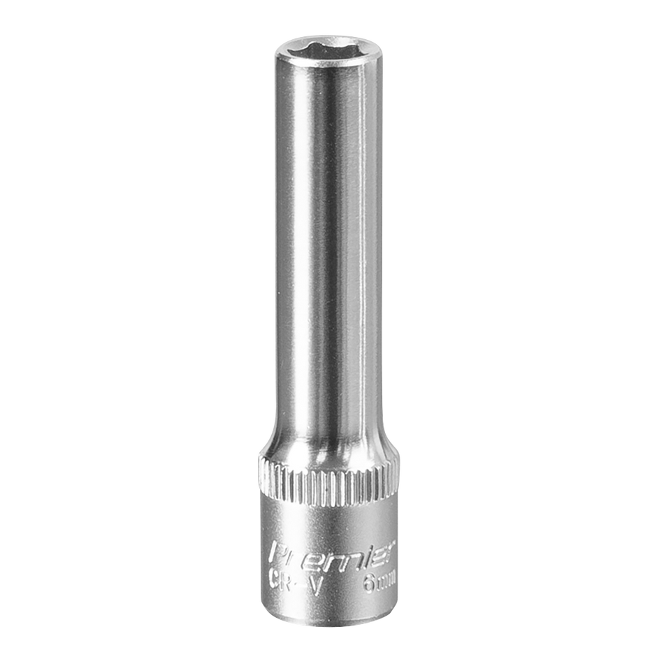 S1406D Premier Deep Socket 1/4"Sq Drive 6mm