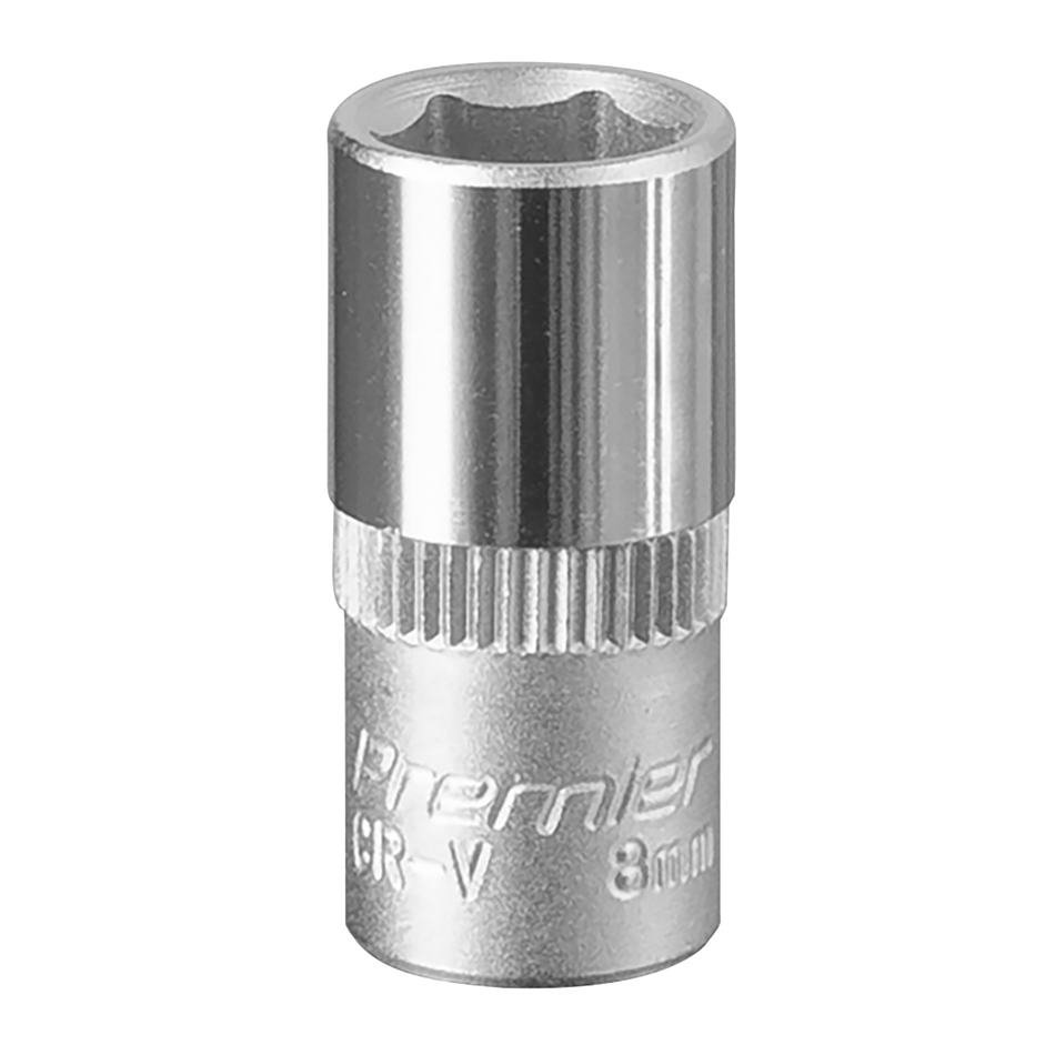S1408 Premier Socket 1/4"Sq Drive 8mm