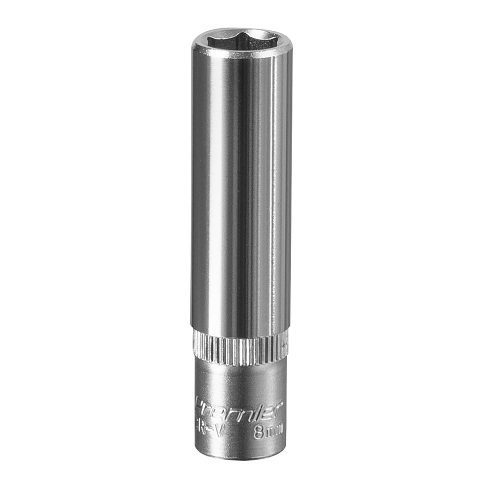 S1408D Premier Deep Socket 1/4"Sq Drive 8mm