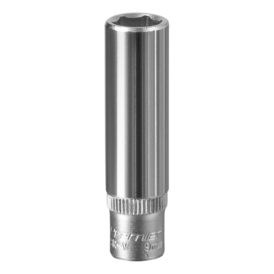 S1409D Premier Deep Socket 1/4"Sq Drive 9mm