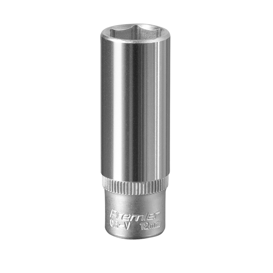 S1412D Premier Deep Socket 1/4"Sq Drive 12mm