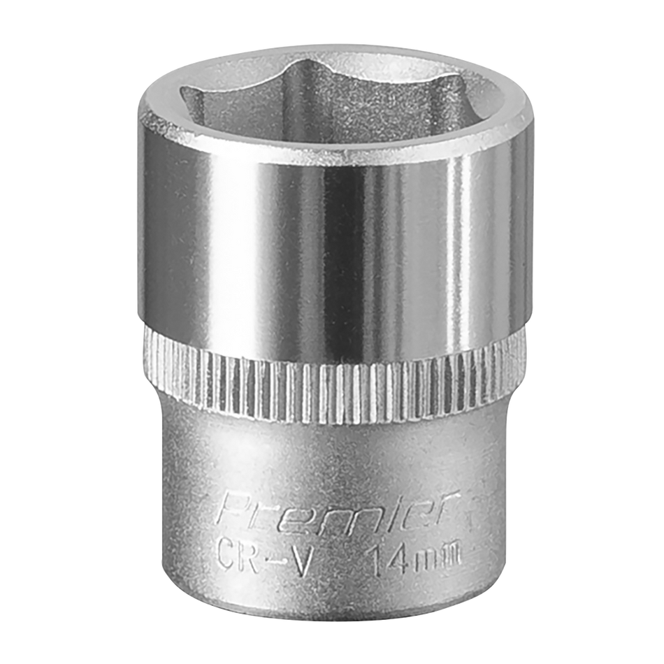 S1414 Premier Socket 1/4"Sq Drive 14mm