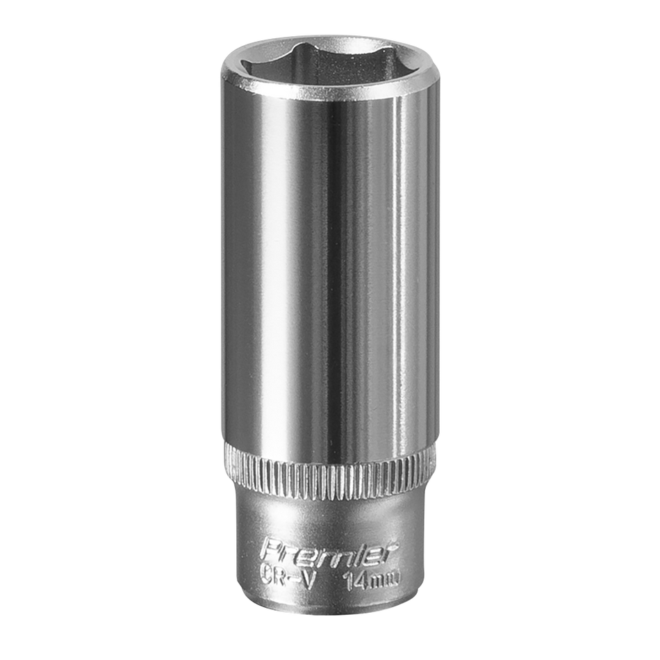 S1414D Premier Deep Socket 1/4"Sq Drive 14mm