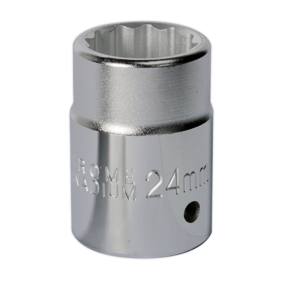 S34/24 Premier Socket 3/4"Sq Drive 24mm