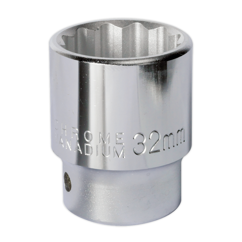 S34/32 Premier Socket 3/4"Sq Drive 32mm