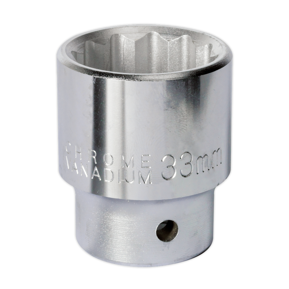 S34/33 Premier Socket 3/4"Sq Drive 33mm