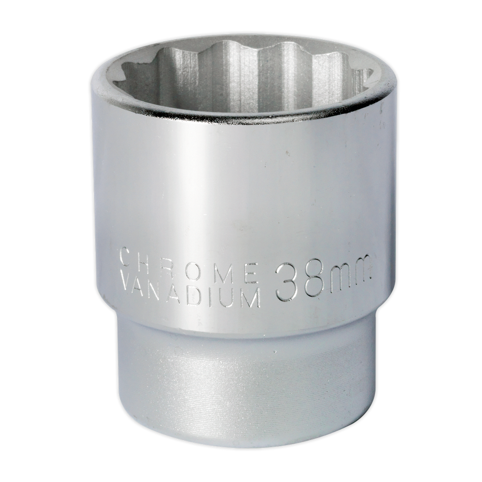 S34/38 Premier Socket 3/4"Sq Drive 38mm