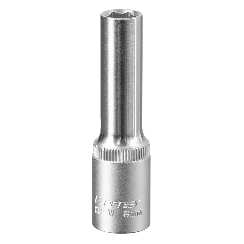 S3808D Premier Deep Socket 3/8"Sq Drive 8mm