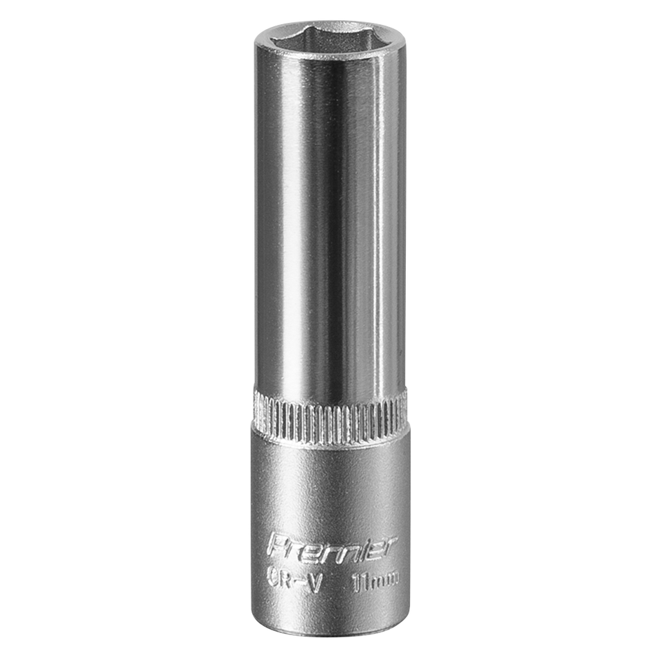 S3811D Premier Deep Socket 3/8"Sq Drive 11mm