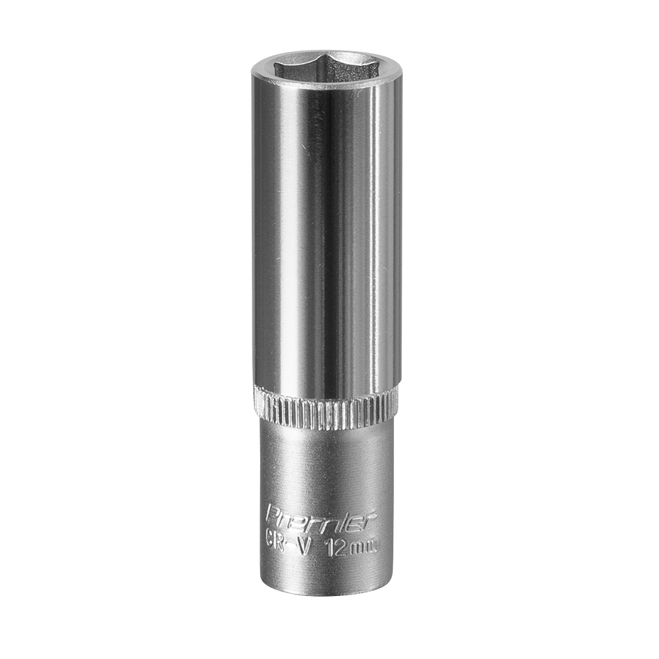 S3812D Premier Deep Socket 3/8"Sq Drive 12mm