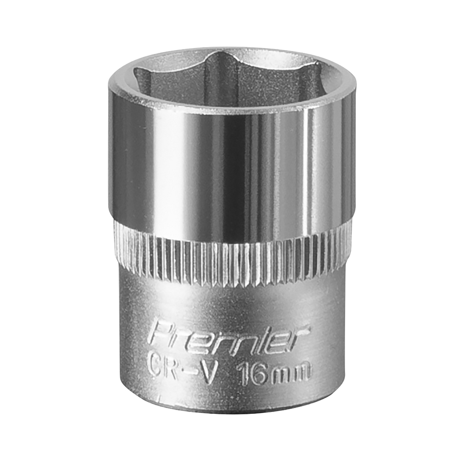 S3816 Premier Socket 3/8"Sq Drive 16mm