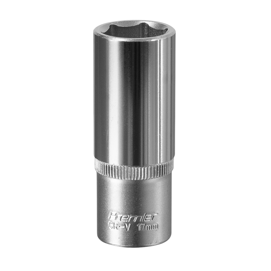 S3817D Premier Deep Socket 3/8"Sq Drive 17mm