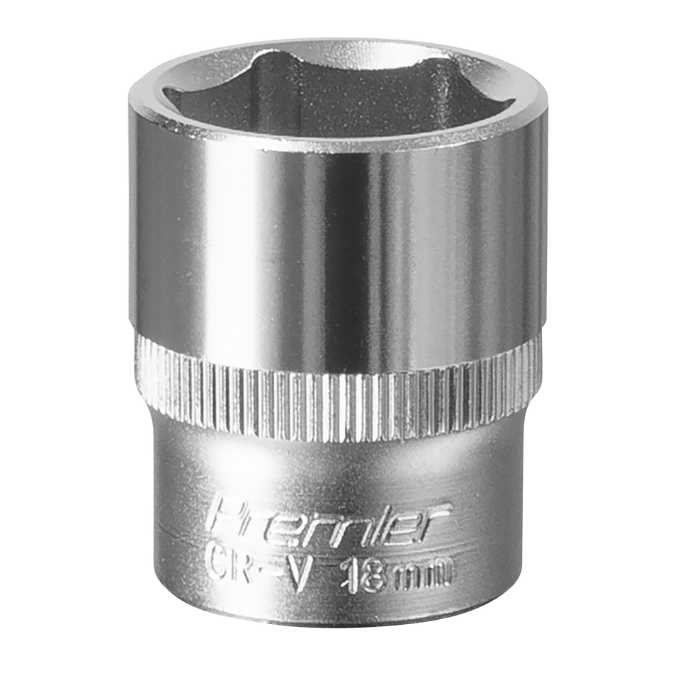 S3818 Premier Socket 3/8"Sq Drive 18mm