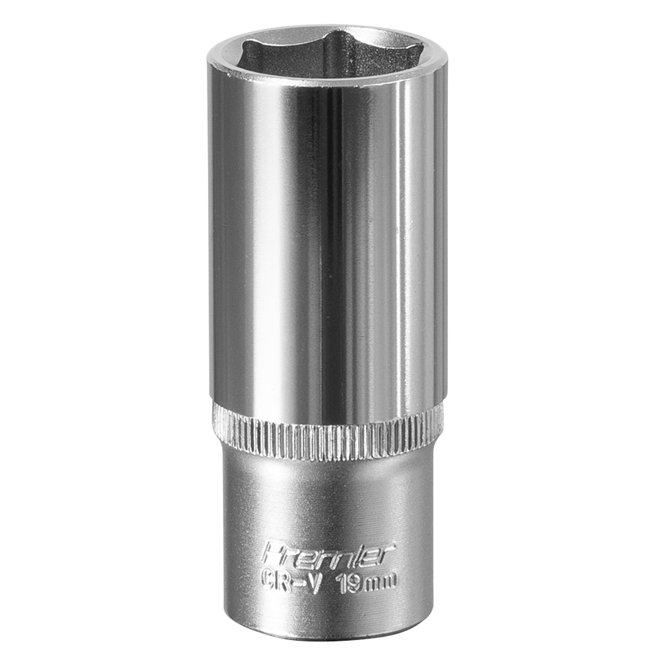 S3819D Premier Deep Socket 3/8"Sq Drive 19mm