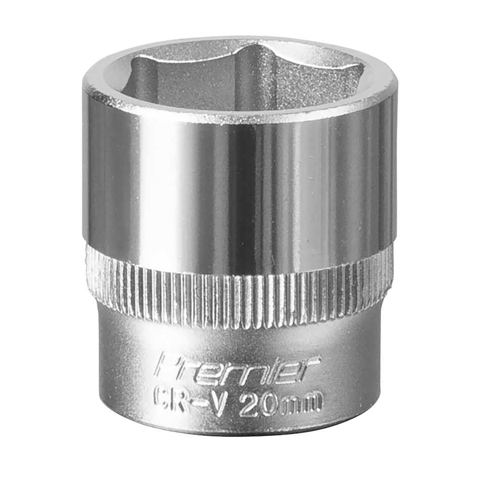 S3820 Premier Socket 3/8"Sq Drive 20mm