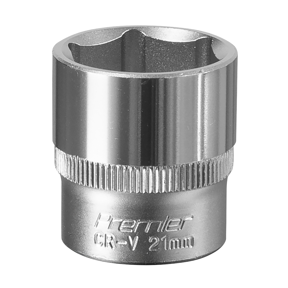S3821 Premier Socket 3/8"Sq Drive 21mm