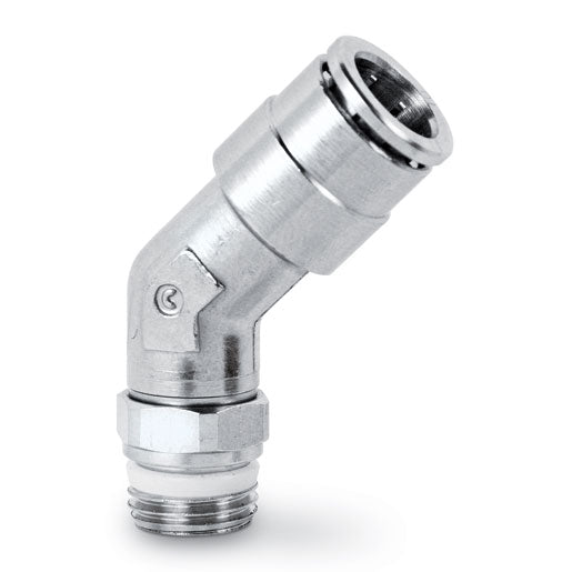 S6110 8-1/8 Brass super-rapid fittings for plastic tubes (Pack of 10)