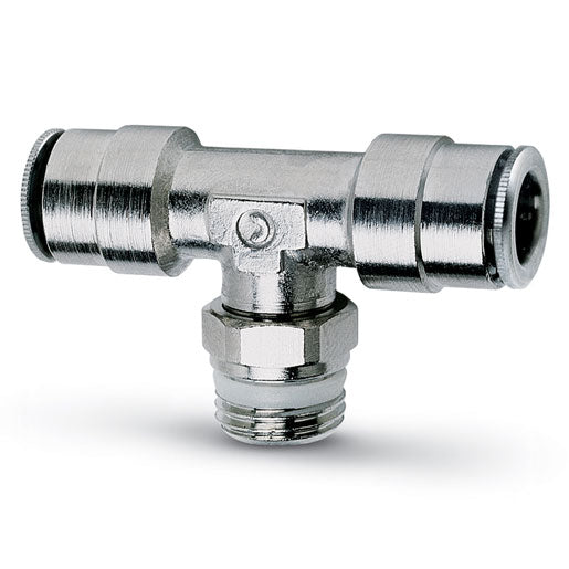 S6430 4-1/8 Brass super-rapid fittings for plastic tubes (Pack of 10)