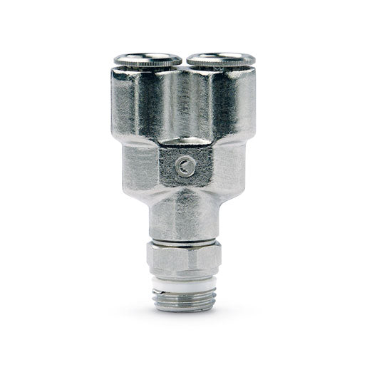 S6450 8-1/8 Brass super-rapid fittings for plastic tubes (Pack of 10)