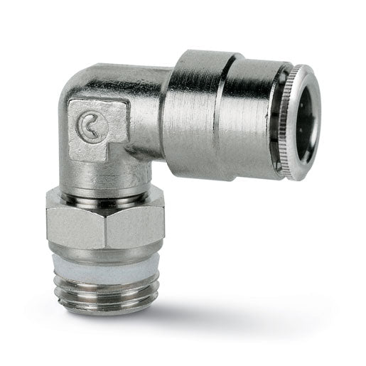 S6520 12-1/4 Brass super-rapid fittings for plastic tubes (Pack of 10)